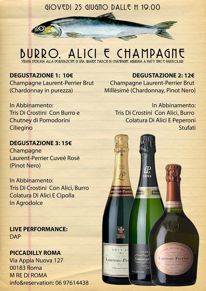 Degustazione di Champagne a Roma